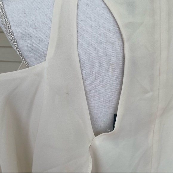 Halston Heritage Evening Collection Dress in Crème Size 14 (NWT) - Picture 6 of 11